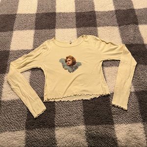 Truly Madly Deeply Long Sleeve Tee from Urban Outfitters